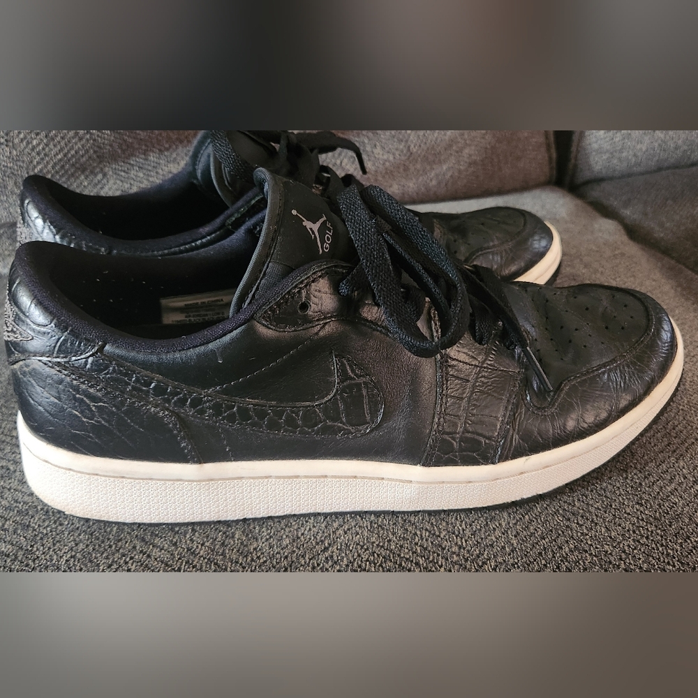 (Promo) Air Jordan 1 Golf Low Croc 2023 Men’s Size 10 Black